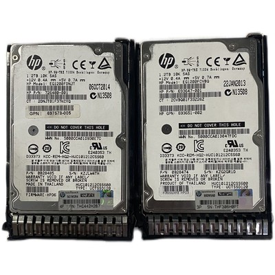 HP/惠普 718162-B21 718292-001 1.2T 10K SAS 6G 2.5寸G8 G9硬盘