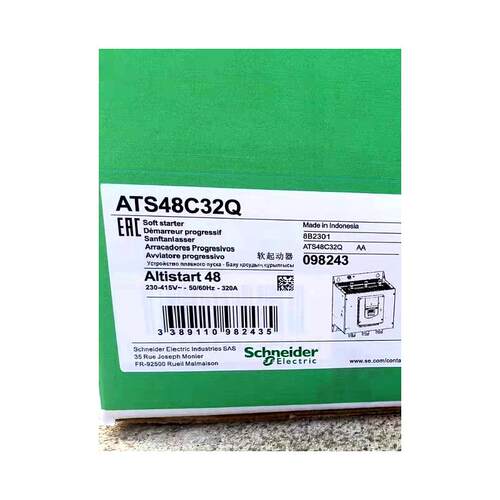 ATS48C32Q，160KW施耐德