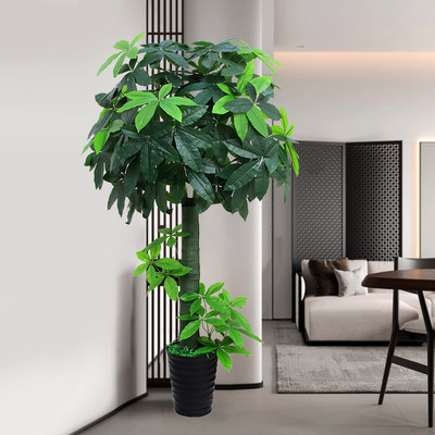 仿真绿植发财树客厅装饰盆栽植物