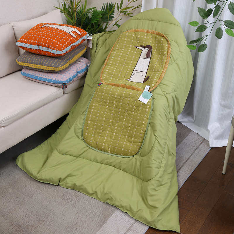 办公室午睡空调被二合一全棉折叠靠枕抱枕被子两用纯棉汽车靠背垫,居家布艺,抱枕被,淘宝优惠券,粉丝福利购,淘宝优惠卷