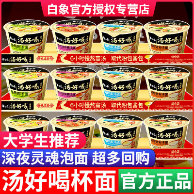白象小杯面汤好喝迷你桶面