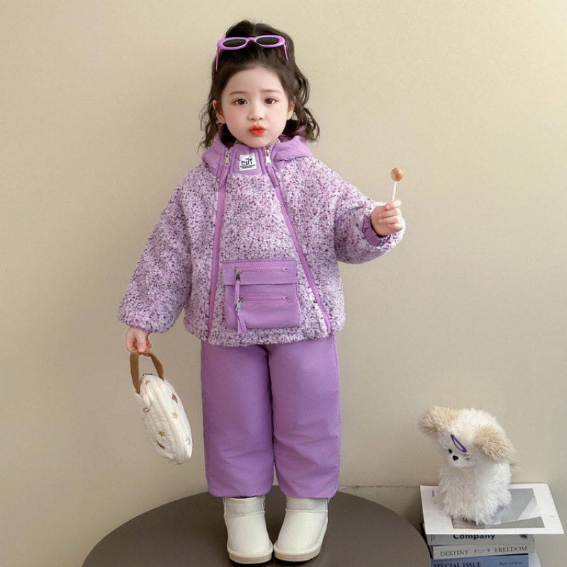 女童冬季冬装新款套装2025宝宝洋气加厚外套儿童加绒两件套时尚款,户外/登山/野营/旅行用品,作训外套/套装/野战套装,淘宝优惠券,粉丝福利购,淘宝优惠卷