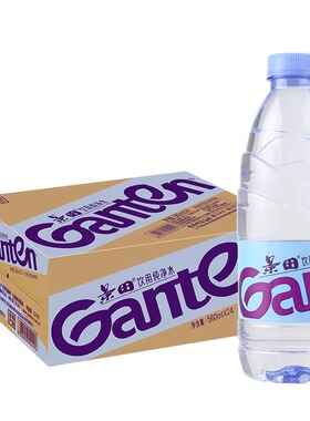 百亿景田饮用纯净水360ml*24瓶包邮560ml小瓶装水学生非矿泉水