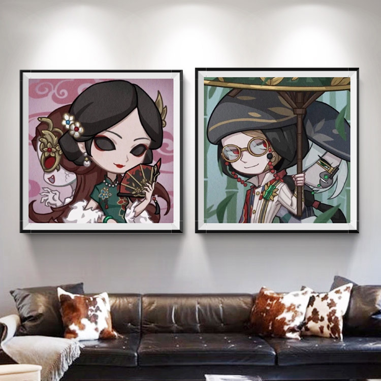 5d贴钻十字绣第五人格宿伞之魂红蝶钻石画小幅动漫卧室客厅装饰画,居家布艺,十字绣套件,淘宝优惠券,粉丝福利购,淘宝优惠卷