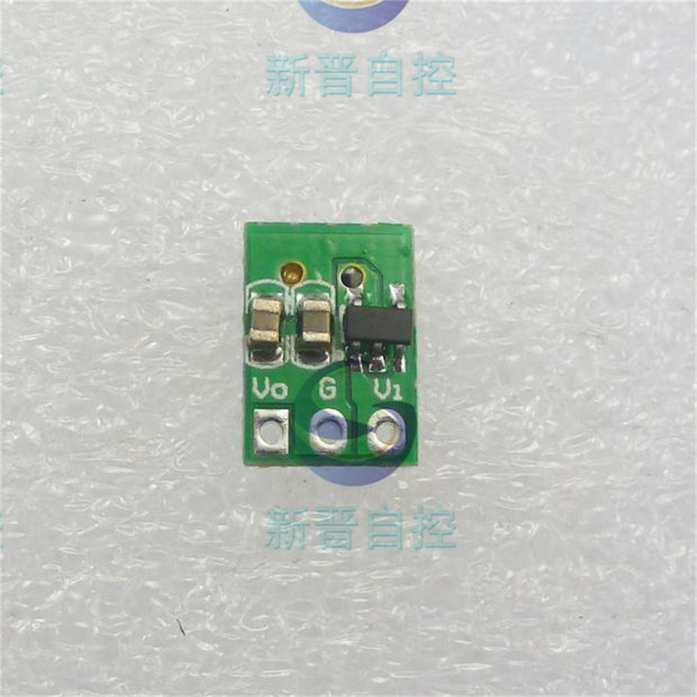直流5V 3.7V转3.3V 18650锂电池供单片机电源 降压转换模块