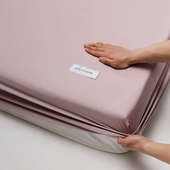 100支纯棉床单床笠长绒棉单品单件新疆全棉贡缎双人宿舍简约纯色