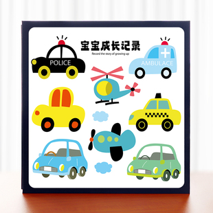 相册本567寸宝宝成长记录册大容量过塑纪念册情侣粘贴式 家庭影集