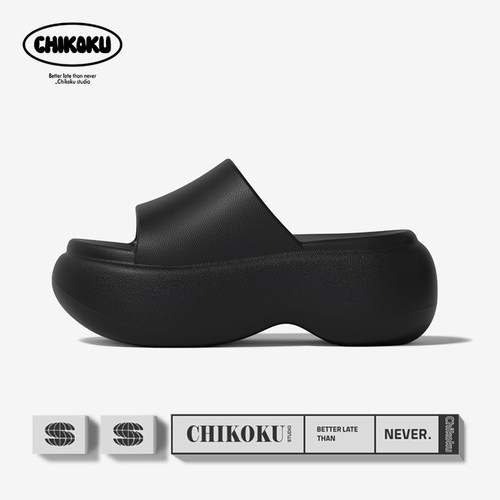 chikoku雪糕厚底时尚凉拖鞋女