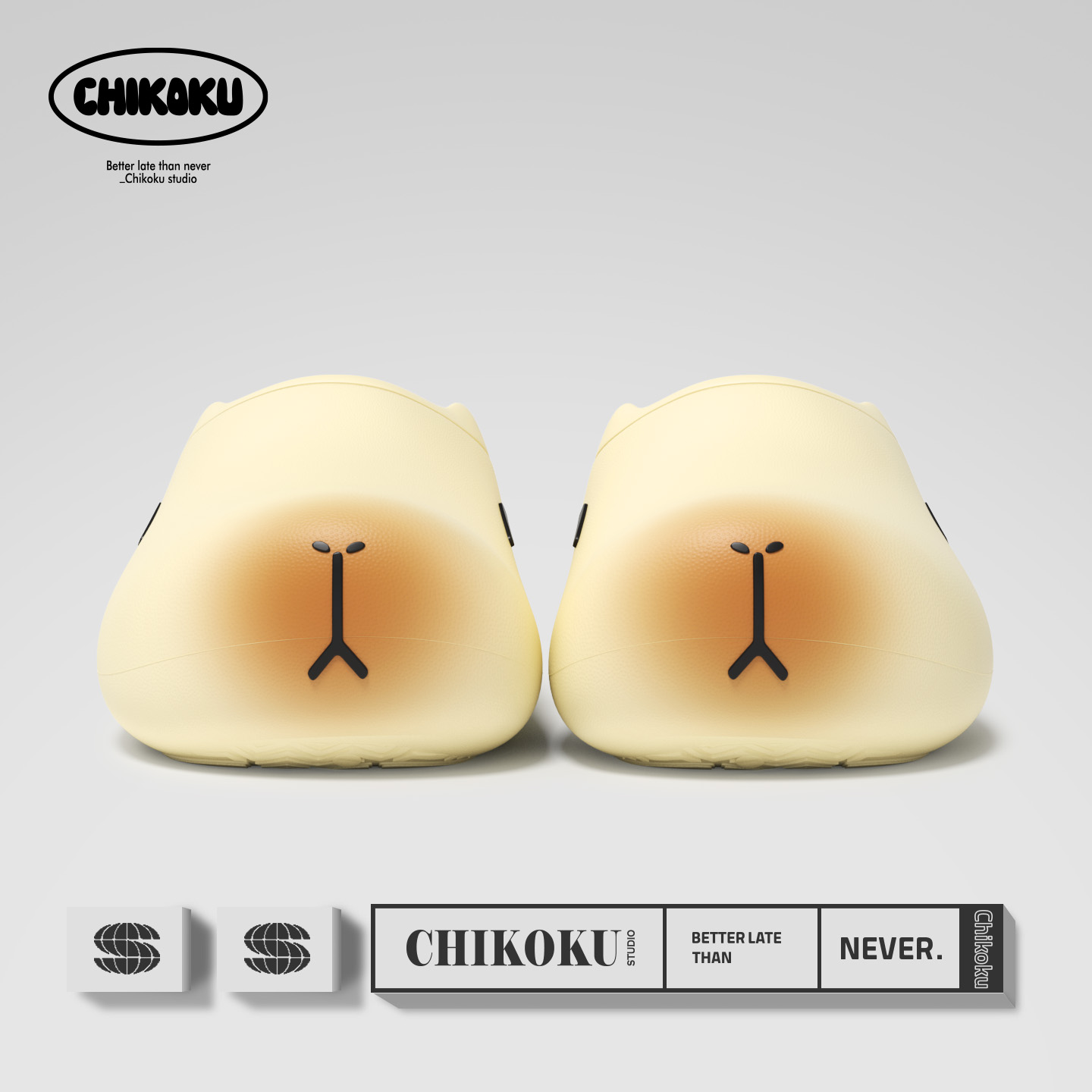 卡皮焦拉棉拖鞋女冬卡通亲子棉拖