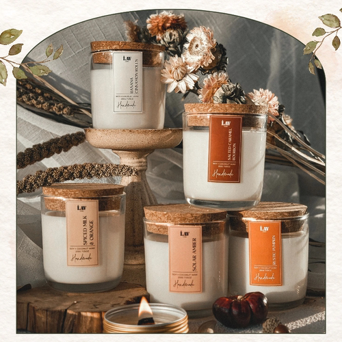 LAV•Handmade Candles Fall 2025天然手工香薰蜡烛家居香氛礼品