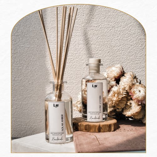 LAV Aroma 奢品无火香薰藤条扩香卧室持久清新治愈小众礼物ins风
