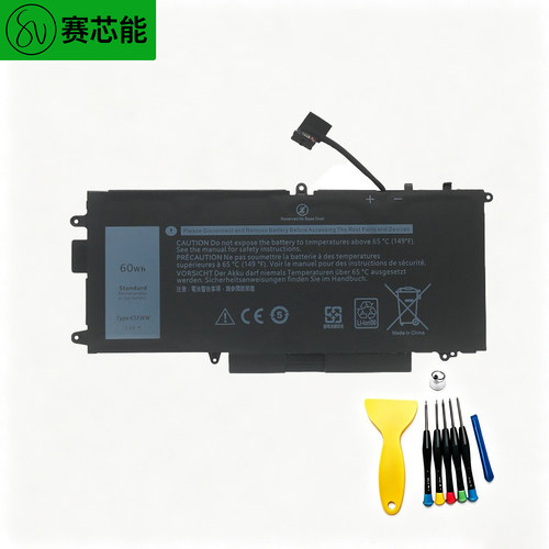 K5XWW适用戴尔电池Latitude5289
