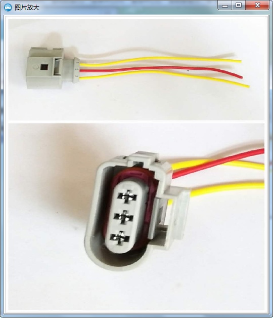 曲轴位置传感器插头 金杯海星 A7 A9 A5 金杯西部牛仔 DN6602插头