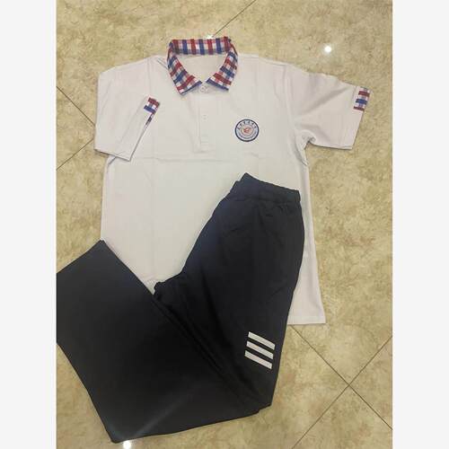校服天台育青中学夏装学
