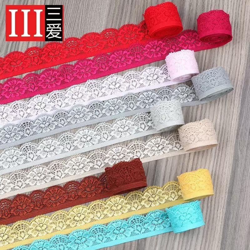 彩色弹力蕾丝花边辅料衣服裙摆裙边装饰带DIY黑色白色蕾丝边布料|msdalam kategori rumah Fabrik, bahan-bahan jahitan DIY, alat dan produk siap, Aksesori jahit DIY/aksesori/aksesori, Lace - dari Buy2taobao.com untuk memberikan perkhidmatan ejen Taobao profesional membeli