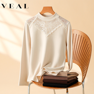 双面磨毛德绒打底衫女长袖秋冬