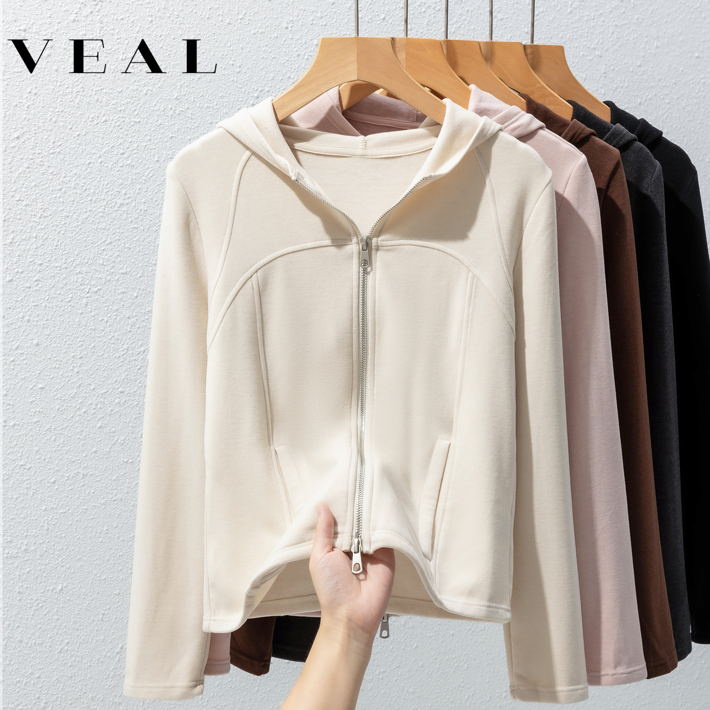 绵羊毛德绒打底衫女秋冬内搭卫衣