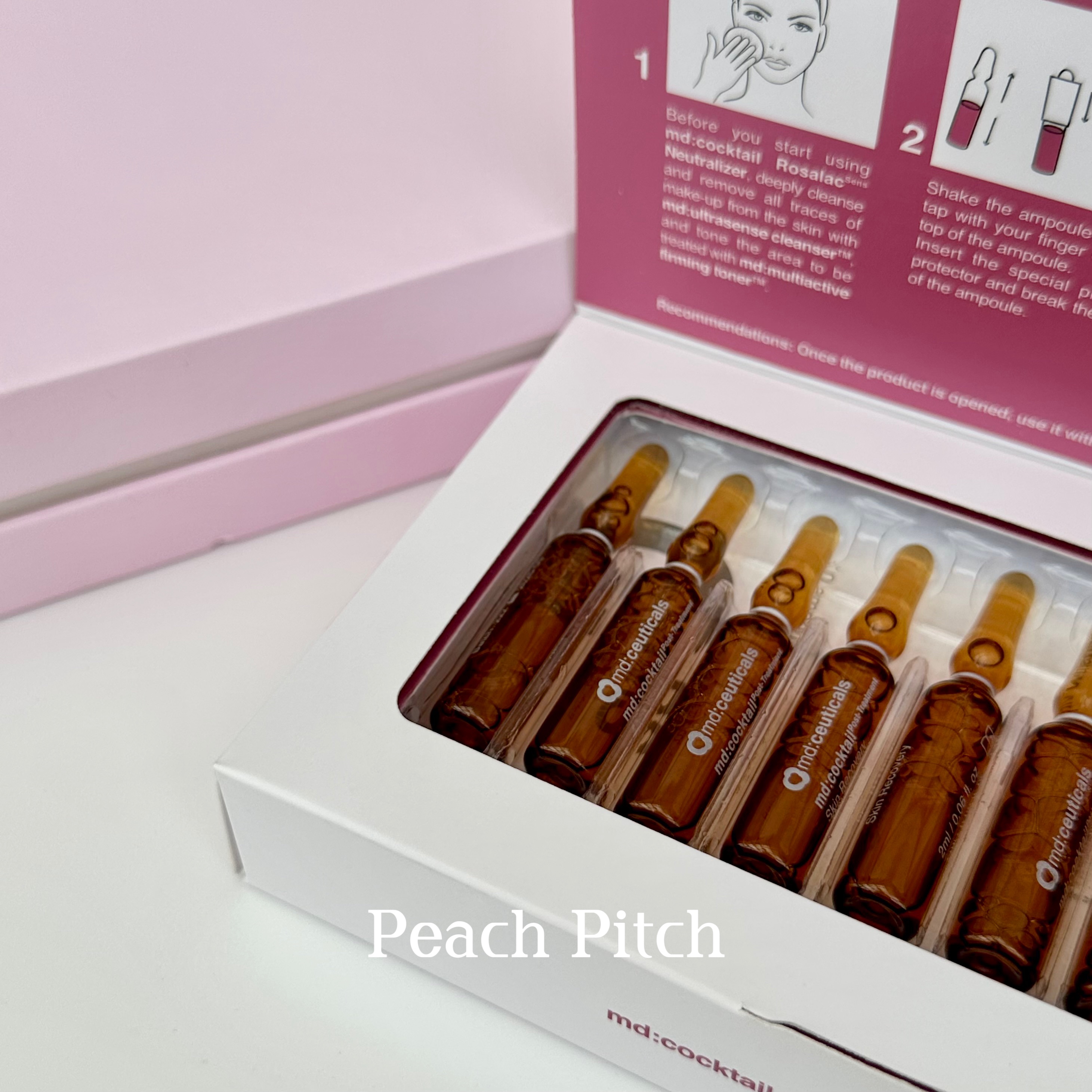 授权现货｜ md:ceuticals曼迪丝蔻红水光安瓶精华送安瓶工具