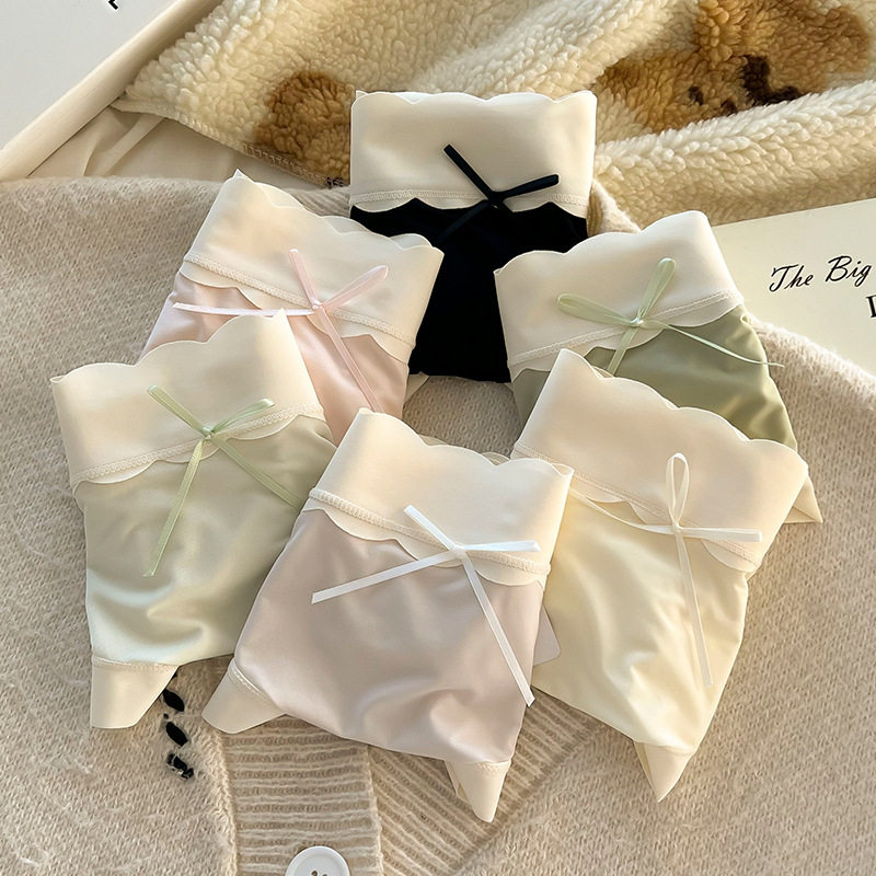 冰丝无痕女士内裤女生女款纯棉裆三角裤2025新款夏薄款短裤,女士内衣/男士内衣/家居服,女三角裤,淘宝优惠券,粉丝福利购,淘宝优惠卷