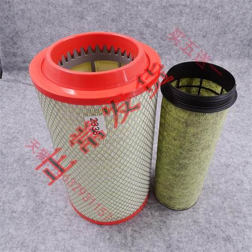 K2338空气滤芯适用福田时代金刚918空滤格瑞沃829轻卡空气滤清器