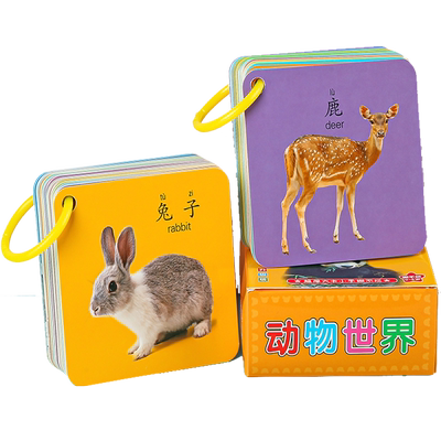 早教益智玩具0-6岁认知卡片