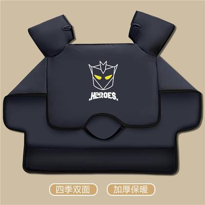 德国防水双面电动车挡风被加厚加绒秋冬季电瓶防雨罩防风全包摩托