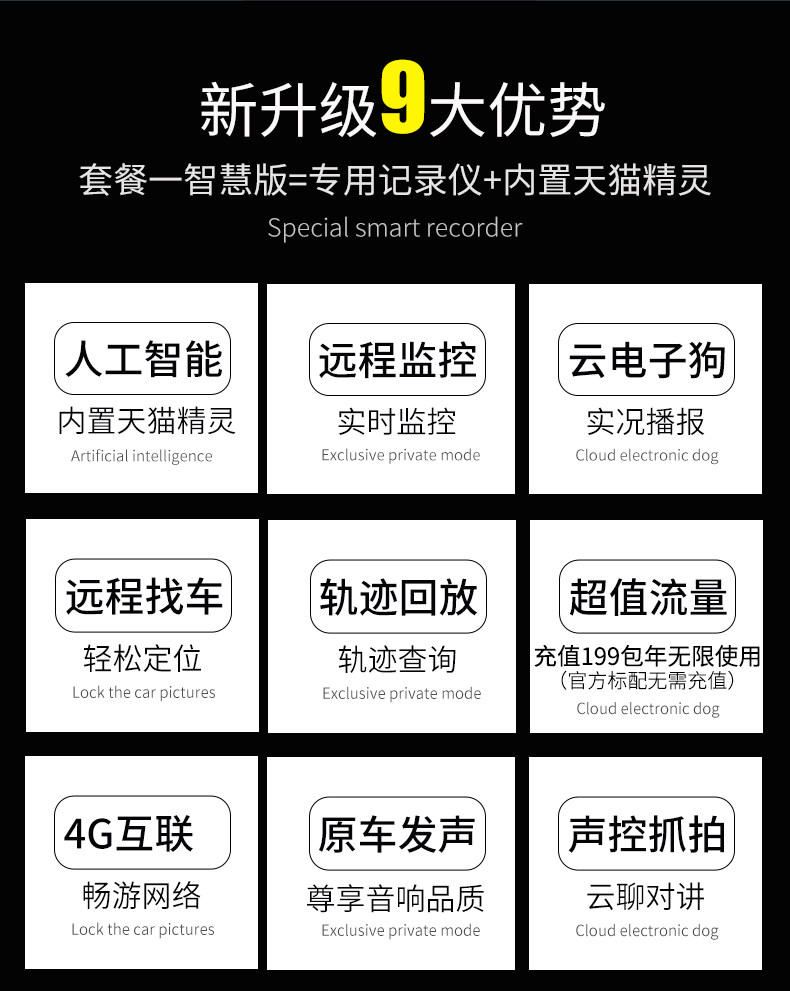 海圳原厂林肯专用行车记录仪 高清夜视 无损安装