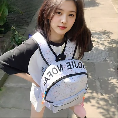 书包ins小众2025新款工装风初中大容量双肩包男高中大学生原创