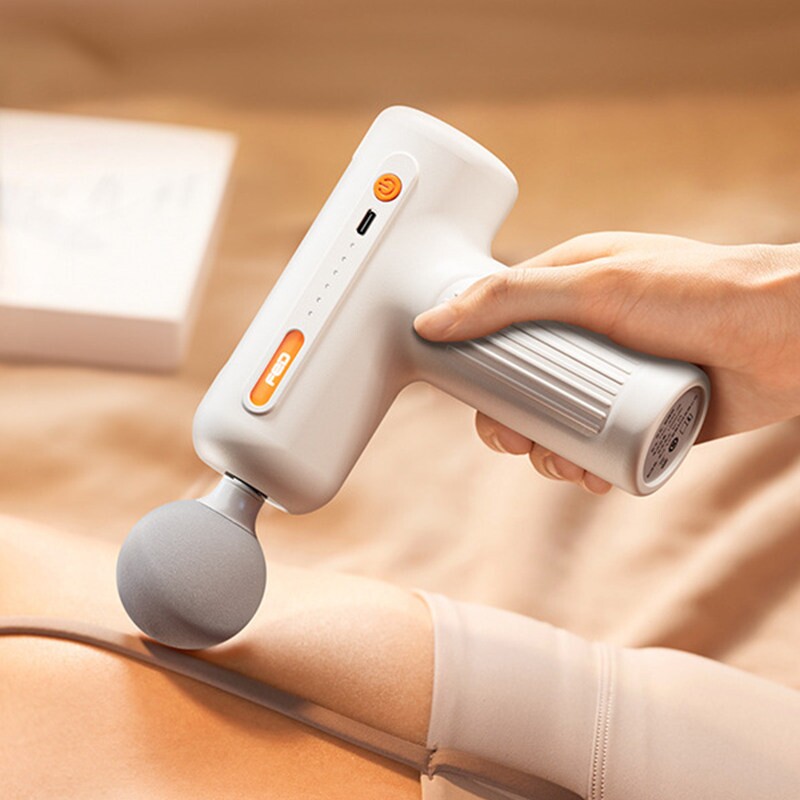 飞尔顿筋膜枪女生mini小型便携静男音多功能运动后放松肌肉按摩器