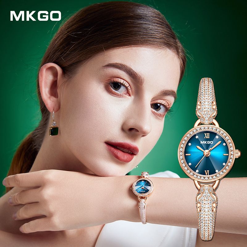 MKGO陌佧高新款豹子头手链时尚气图片