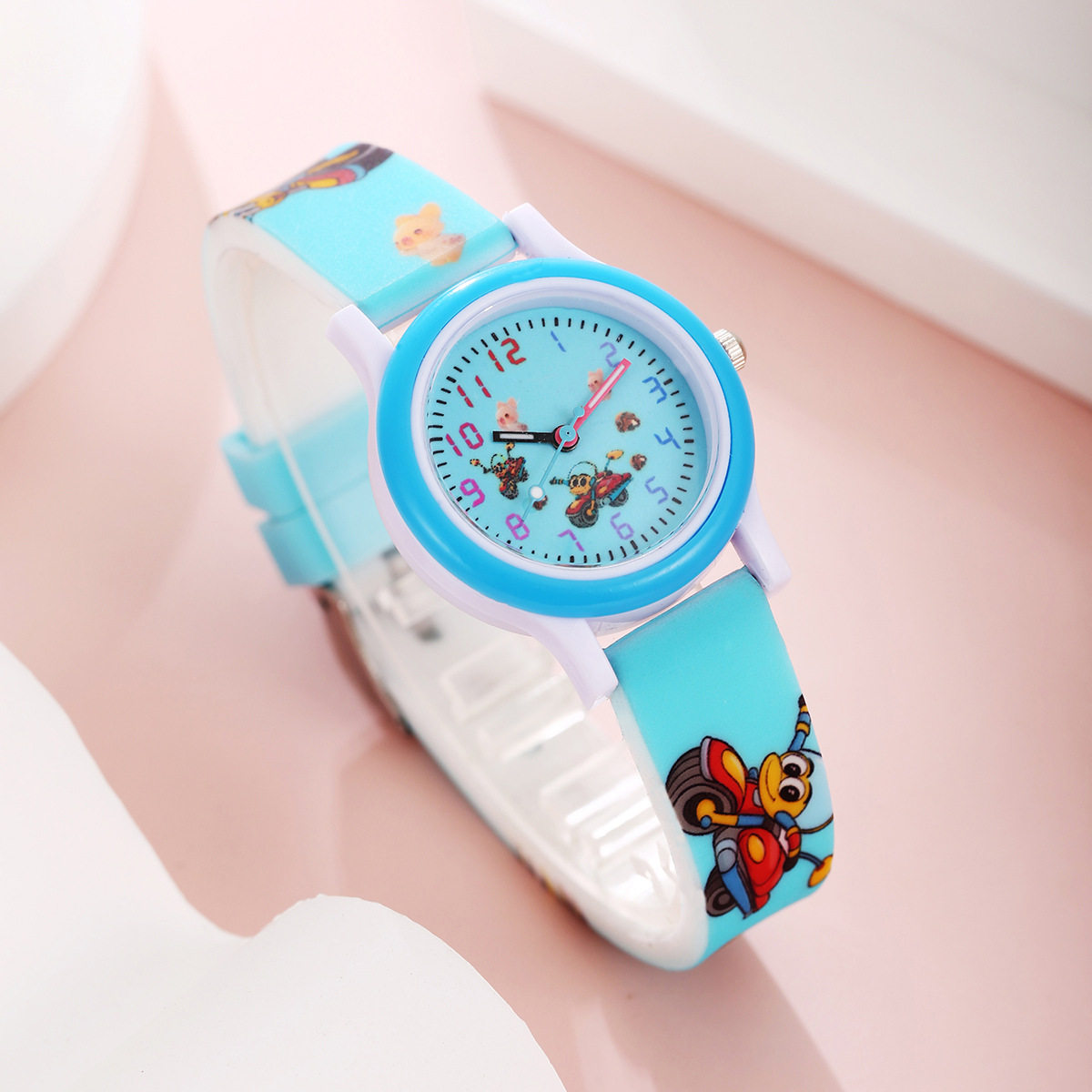 2025新款装饰时尚炫酷机车小子小学生手表男童女童硅胶数字表腕表,手表,配件,淘宝优惠券,粉丝福利购,淘宝优惠卷