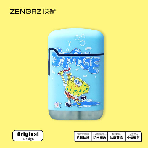 ZENGAZ英伽海绵宝宝卡通充气打火