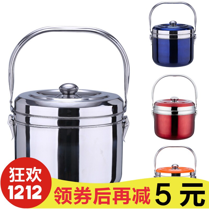 304正品新一代多功能不锈钢节能汤 焖炖锅9L气电两免火再煮锅