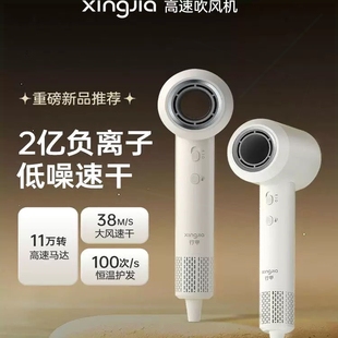 高速吹风机家用大风力速护发电吹风筒干负离子冷热风恒温 行甲新款