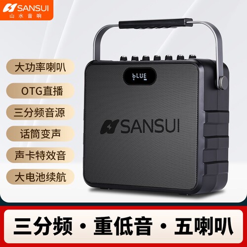 山水X100便携式户外蓝牙音箱乐器