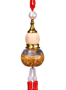 琉璃水晶大门口门对门葫芦挂件