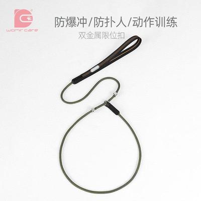 狗狗p绳大型犬牵引绳中小型犬防爆冲遛狗绳幼犬p炼训犬绳窒息绳子