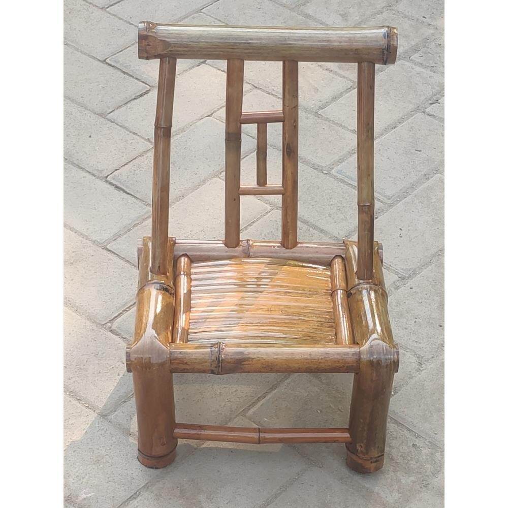 竹椅子靠背椅午休躺椅折叠椅化妆椅摇椅簸箕儿童款家用椅竹编制品