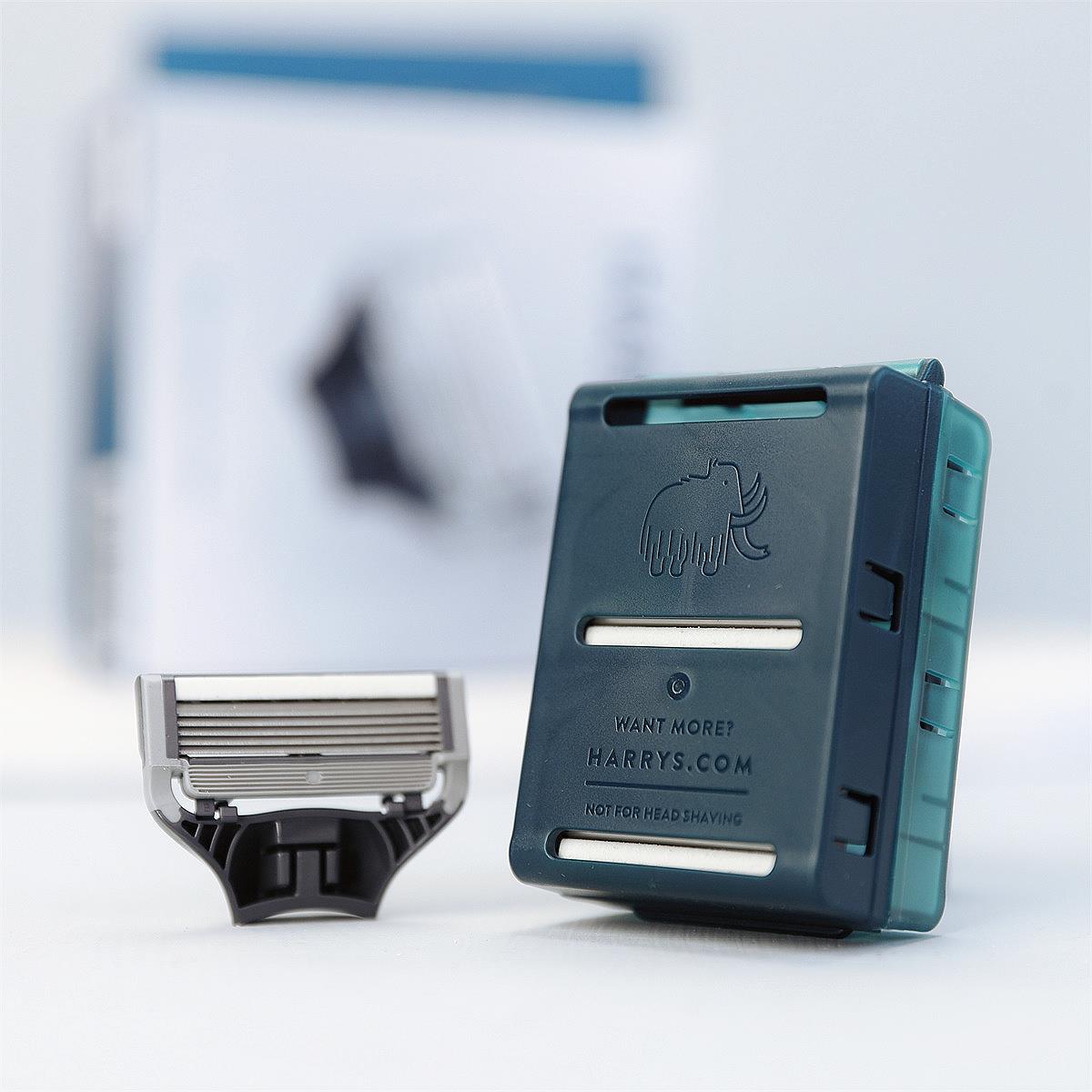 HARRYS美国原装进正品德国制造5层刀片男士手动剃须刀替换刀头