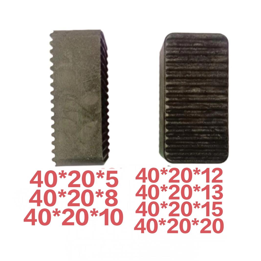 毫米实心黑色硬质玻璃垫片钢化玻璃门窗塑料块助配件玻璃垫块夹托