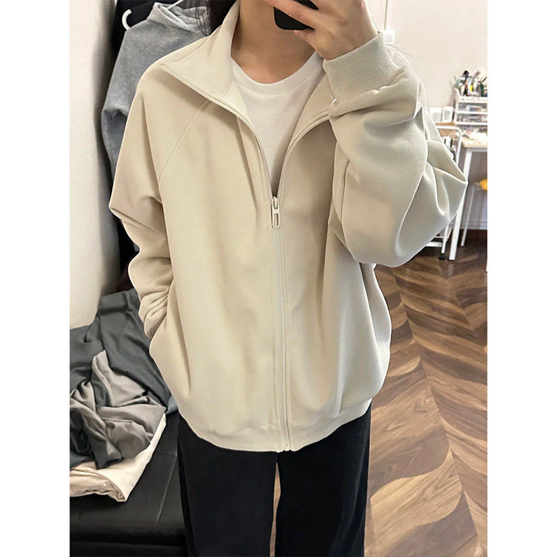 立领卫衣女款夹克开春外套女正肩棒球服2026早春季韩系穿搭无帽春