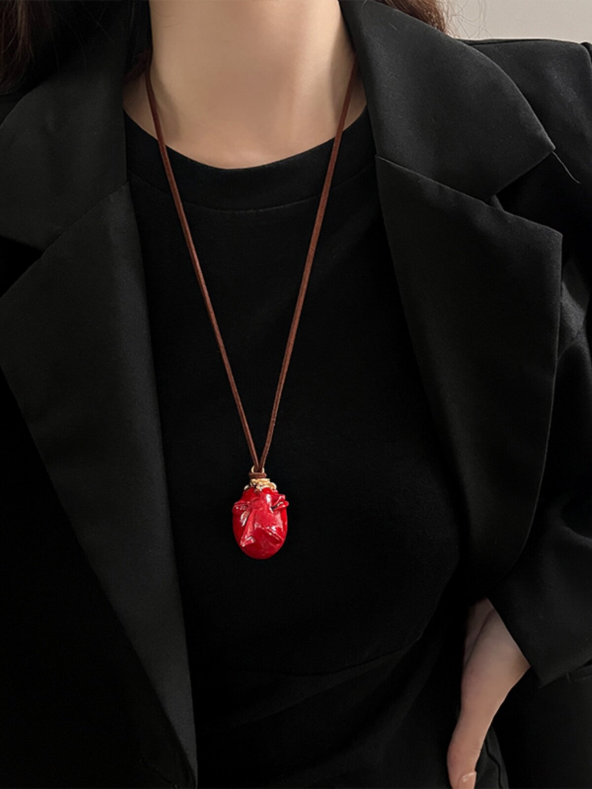 XIANLISI 검 스타일 전설 BEHELET 브랜드 전사 GUS 수지 펜던트 주변 장치 대 군주의 계란