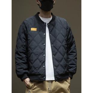 休闲空气棉棒球服外套 BIAS轻薄棉衣男秋冬宽松大码 潮牌it neith