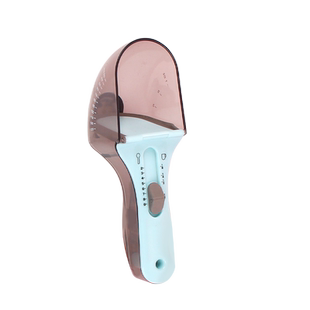 猫粮狗粮勺子计量称重器量勺量杯可调节带刻度喂食勺宠物粮勺用品