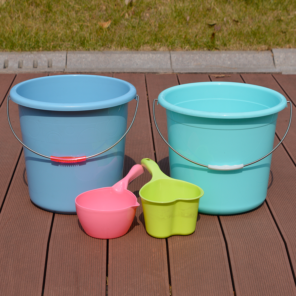 加大塑料水桶手提桶保洁洗衣服