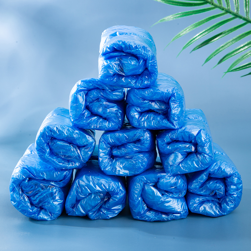 一次性pe鞋套加厚塑料防尘脚套