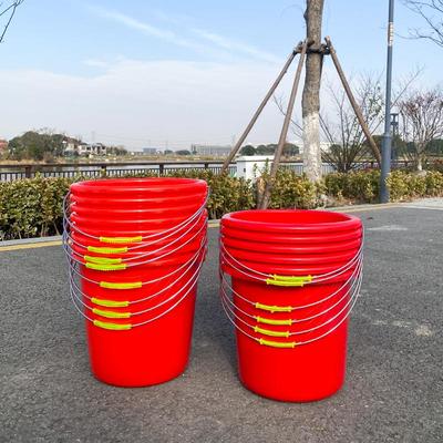大红色水桶加厚手提耐摔厂家批发