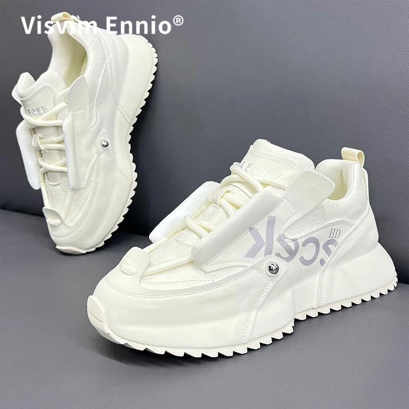 VISVIM ENNIO干净感痞帅男鞋2026秋冬低帮皮面休闲软底时尚韩版百