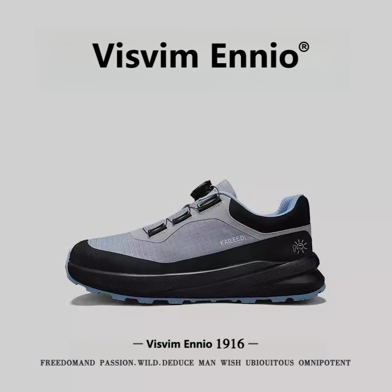 VISVIM ENNIO2026年夏季大码四季网布休闲搭配健步鞋男款户外运动