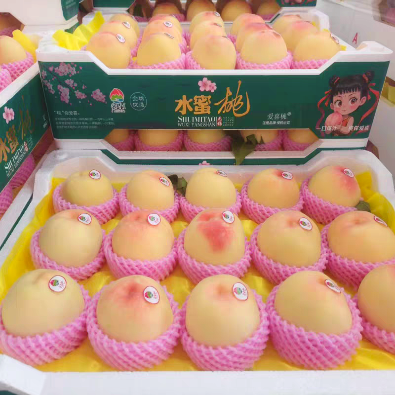 正宗嘉兴凤桥三星水蜜桃